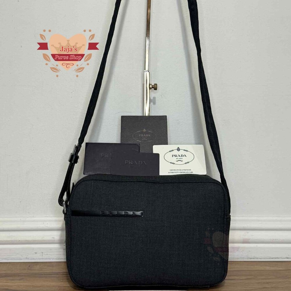 💝Prada Sport Canvas Shoulder Bag💝